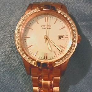 Citizen Women's EW1683-65D Silhouette Rose Gold-Tone Stainless Steel Watch
